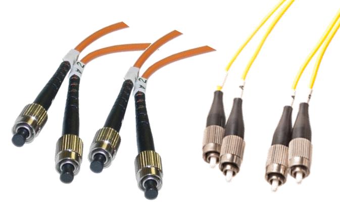 Wiring Parts 2FC - 2FC, MM, 5, Оптические кабели, BIO, Кабель оптический межблочный FC Duplex MM Bio, 5 м