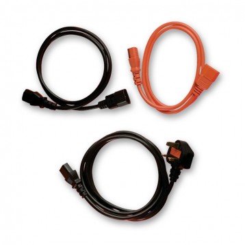 VDC IEC C5 (Clover) to 13A plug top 2m, Силовые кабели, Кабели с разъемами IEC, Кабель питания IEC С5 2 метра, с вилкой UK 13А