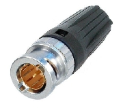 Neutrik NBNC75BJP9, BNC, Кабельный, Разъем BNC обжимной male для кабеля типа 0,8/3,7, диаметр кабеля 6,3 мм