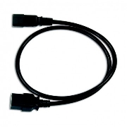 VDC C19 IEC Lock to Male C20 3 x 1.50mm 2m Black, Силовые кабели, Кабели с разъемами IEC, Кабель питания С19 IEC Lock female to С2 662-032-002