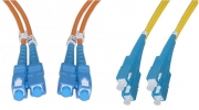 Wiring Parts 2SC - 2SC, UPC SM, 1, Оптические кабели, BIO, Кабель оптический межблочный SC Duplex UPC SM Bio, 1 м