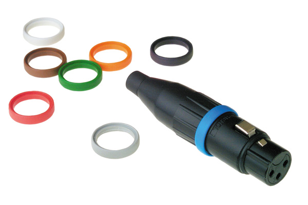 Amphenol AC-RING-YEL, XLR, Аксессуары, Цветные кольца для кабельных разъемов серий AC, а также цветные кольца с нумерацией. Цвет - желтый