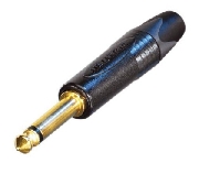 Neutrik NP2X-B, Jack, Кабельный, Разъем Jack mono с черненым корпусом и контактами с золотым покрытием. Для кабеля диаметром 4-7 мм.