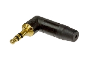 Neutrik NTP3RC-B, Mini Jack, Кабельный, Разъем miniJack stereo угловой с черненым корпусом и контактами с золотым покрытием. Для к 352-164-243