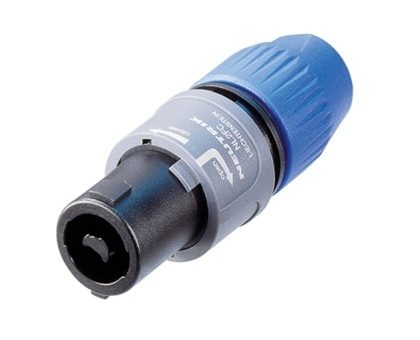 Neutrik NL2FC, Speaker, Кабельный, 2-х контактный speaker разъем типа female, для кабеля диаметром 6-10 мм