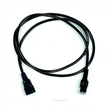 VDC C13 IEC Lock to Male C14 3 x 1.00mm 3m Black, Силовые кабели, Кабели с разъемами IEC, Кабель питания С13 IEC Lock female to С1 662-016-003