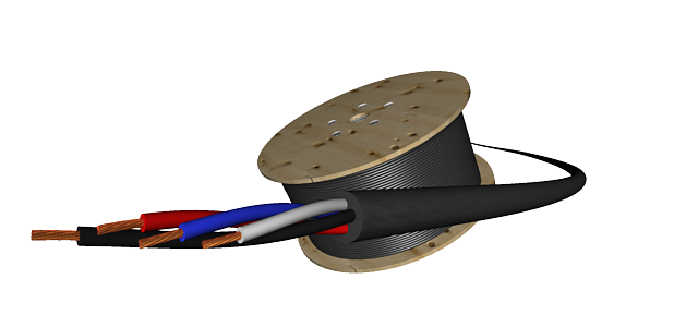 Wiring Parts Speaker 425, Акустический, , 4 x 2.50мм, сплетенные проводники общим диаметром 2,05 мм, бескислородная медь,  вн. диаметр 11,5 мм