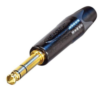 Neutrik NP3X-B, Jack, Кабельный, Разъем Jack stereo с черненым корпусом и контактами с золотым покрытием. Для кабеля диаметром 4-7 мм.