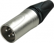 Wiring Parts Сontractor XSE XLR3M, XLR, Кабельный, 3-х контактный разъем male с никелированным корпусом и контактами с серебряным покрытием.