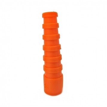 Van Damme Medium orange BNC colour coded strain relief boot, BNC, Аксессуары, Рубашка маркировочная средняя для разъемов BNC, цвет 335-302-003